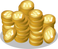 Betrag von Münzen