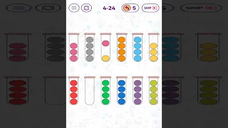 BUBBLE SORT COLOR PUZZLE GAME