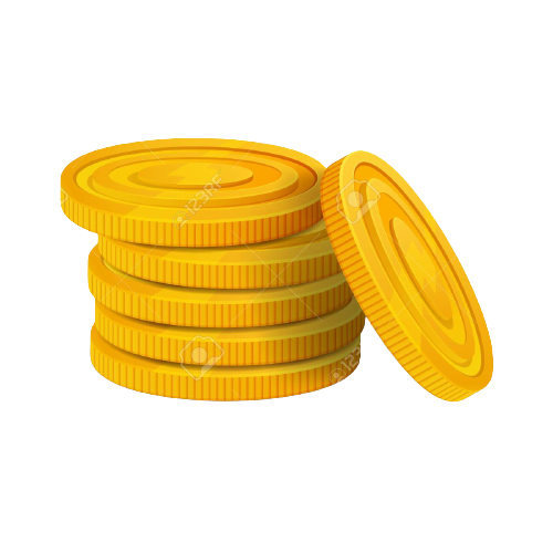 Quantidade de moedas oro
