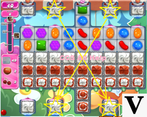 Candy Crush saga cheats - level 2489