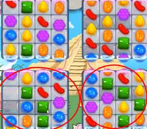 Candy Crush saga cheats - level 323