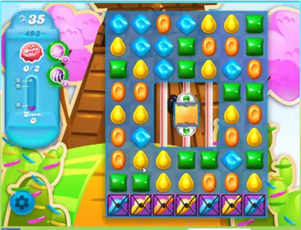 Candy Crush soda cheats - level 493