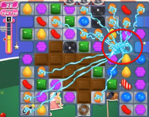 Candy Crush saga cheats - level 410