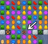 Candy Crush saga cheats - level 36