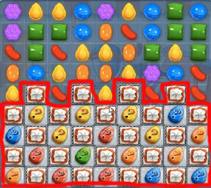 Candy Crush saga cheats - level 447