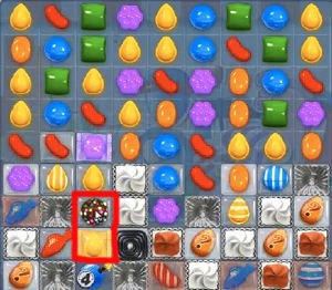 Candy Crush saga cheats - level 447