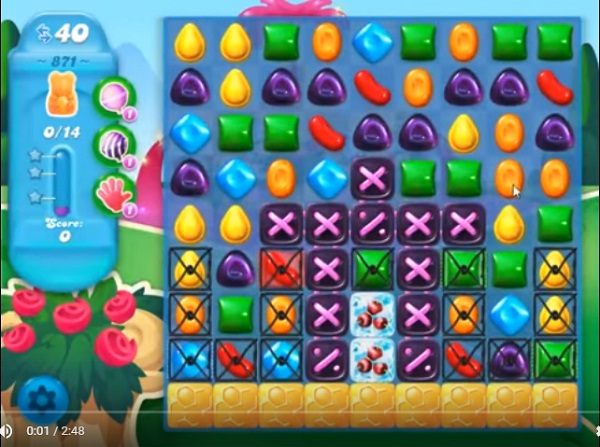 Candy Crush soda cheats - level 871