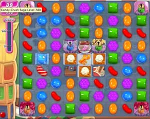 Candy Crush saga cheats - level 780