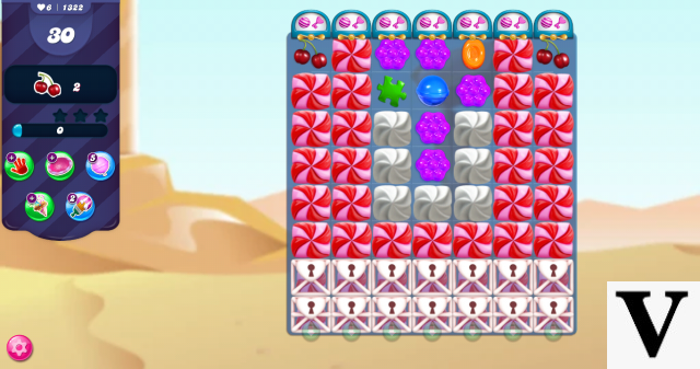 Candy Crush saga cheats - level 1322