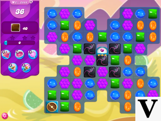 Candy Crush saga cheats - level 2444