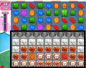 Candy Crush saga cheats - level 276