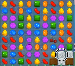 Candy Crush saga cheats - level 57