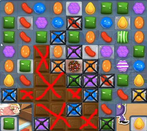 Candy Crush saga cheats - level 449