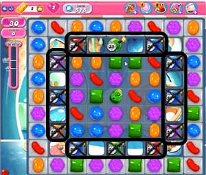 Candy Crush saga cheats - level 515