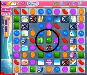 Candy Crush saga cheats - level 515