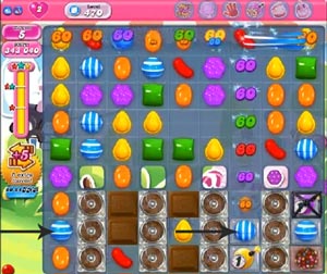Candy Crush saga cheats - level 470