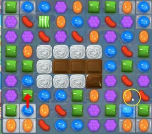 Candy Crush saga cheats - level 58