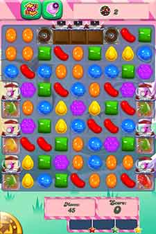 Candy Crush saga cheats - level 349