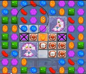 Candy Crush saga cheats - level 369