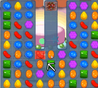 Candy Crush saga cheats - level 208