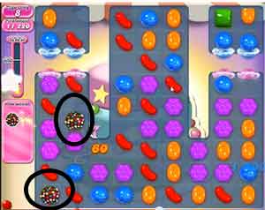 Candy Crush saga cheats - level 212