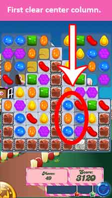 Candy Crush saga cheats - level 147