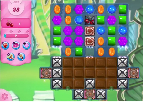Candy Crush saga cheats - level 2959
