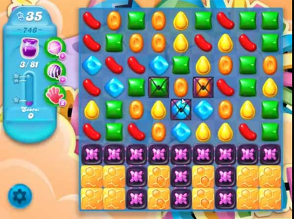 Candy Crush soda cheats - level 746