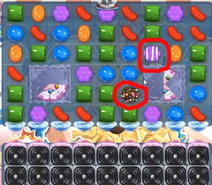 Candy Crush saga cheats - level 477