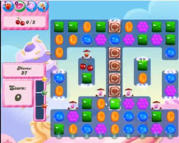 Candy Crush saga cheats - level 2827