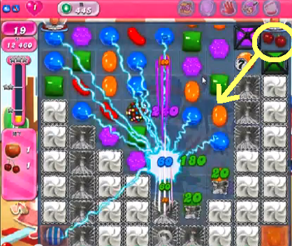 Candy Crush saga cheats - level 445