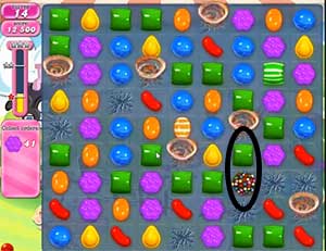 Candy Crush saga cheats - level 459