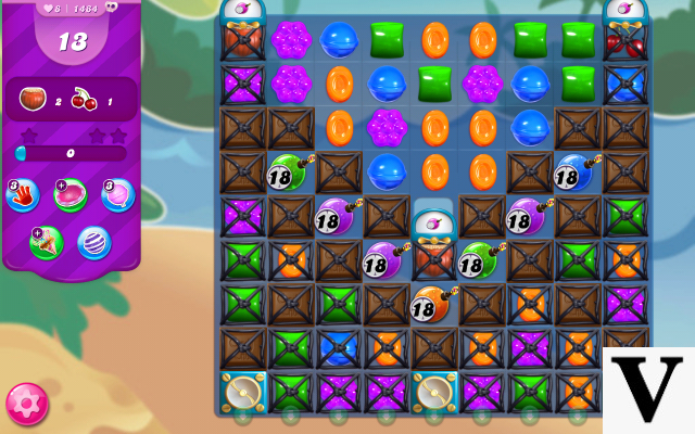 Candy Crush saga cheats - level 1484