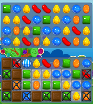 Candy Crush saga cheats - level 56