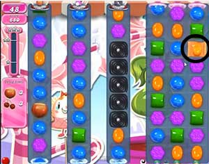 Candy Crush saga cheats - level 487