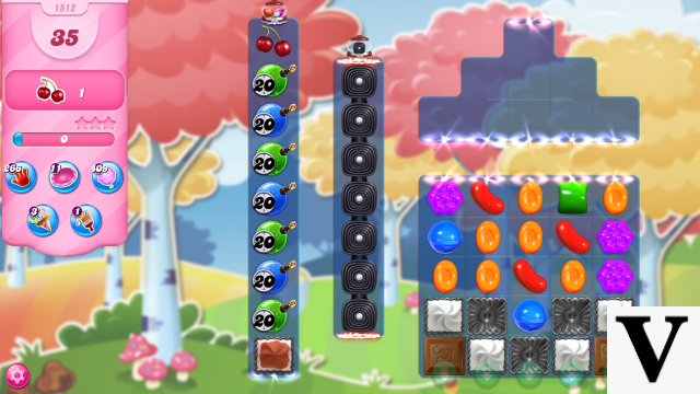 Candy Crush saga cheats - level 1512