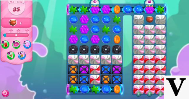 Candy Crush saga cheats - level 1796