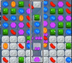 Candy Crush saga cheats - level 28