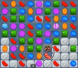 Candy Crush saga cheats - level 28