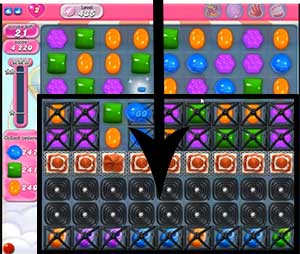 Candy Crush saga cheats - level 435