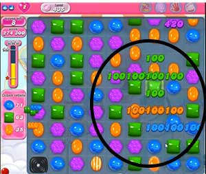 Candy Crush saga cheats - level 435