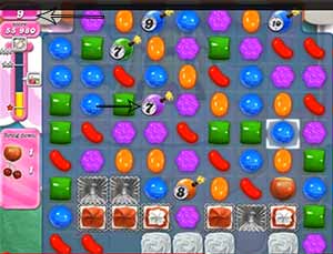 Candy Crush saga cheats - level 278