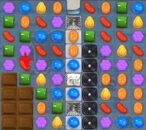 Candy Crush saga cheats - level 118