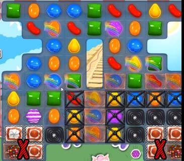 Candy Crush saga cheats - level 335