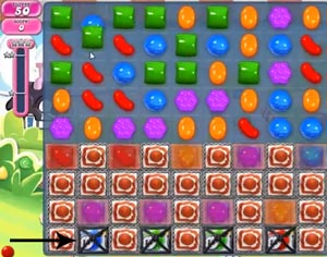 Candy Crush saga cheats - level 468