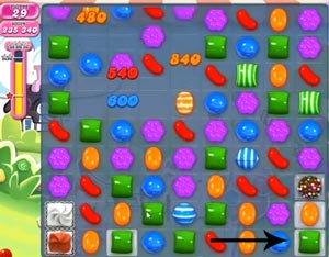 Candy Crush saga cheats - level 468