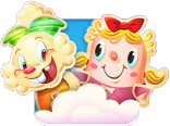 Candy Crush Saga (pulsante)