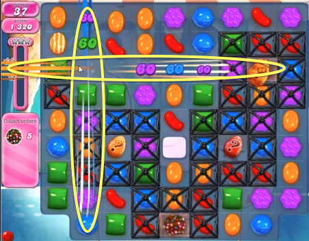 Candy Crush saga cheats - level 511