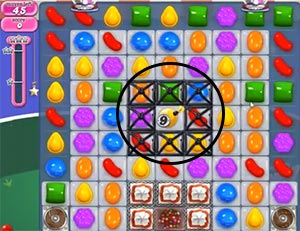 Candy Crush saga cheats - level 399