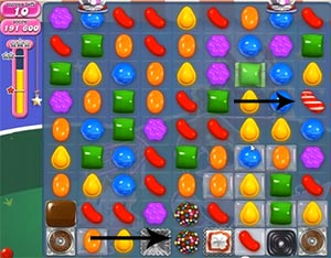 Candy Crush saga cheats - level 399